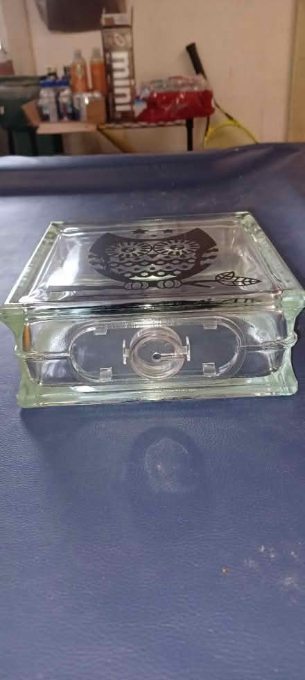 Photo of free Glass block with owl (Woburn near the center) #2