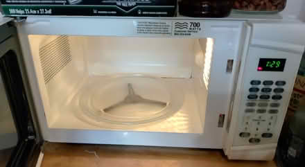 Photo of free Microwave Oven, Counter Top, White (Near West Gate Mall) #2