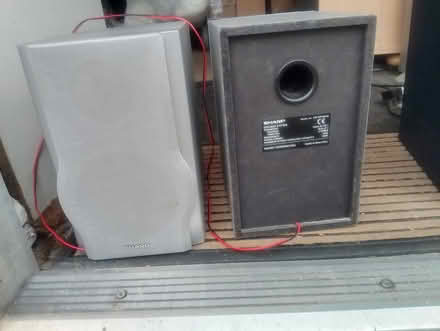 Photo of free Sharp Stereo speakers (West Worthing BN11) #1