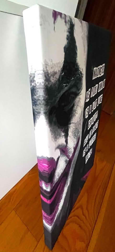 Photo of free the joker movie canvas (brentford TW8) #3
