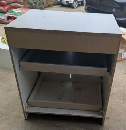 Photo of free Garage cabinet w/ 2pull out drawers (Foothill Expwy & Stevens Creek) #3