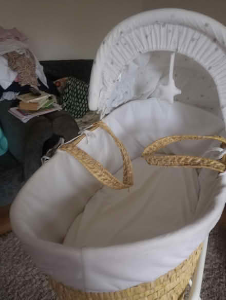 Photo of free New moses basket (Abingdon Oxfordshire OX14) #2