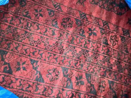 Photo of free Worn large Afghan wool rug and underlay (Walton Manor OX2) #2