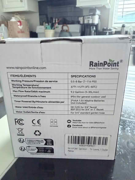 Photo of free Rain point One-zone Water Timer (Mount Laurel) #2