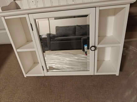 Photo of free Cabinet with mirror (Near 92nd and Sheridan) #1