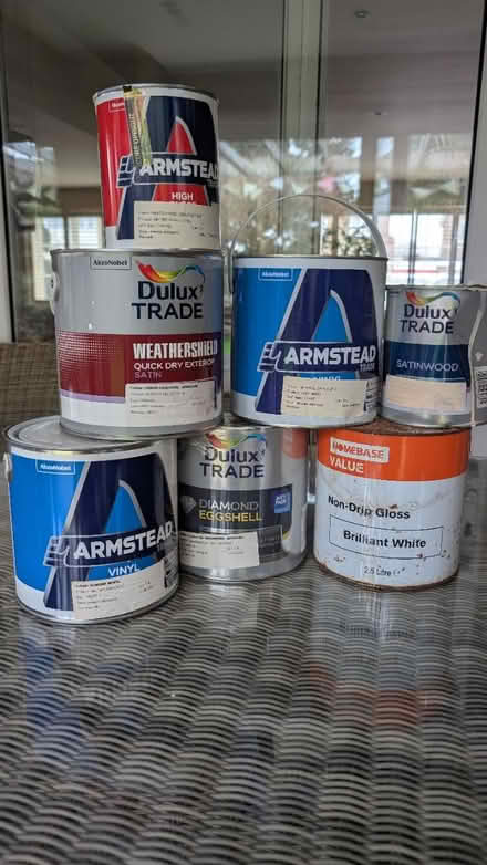 Photo of free Selection of decorating paint (South Abingdon Oxfordshire) #1