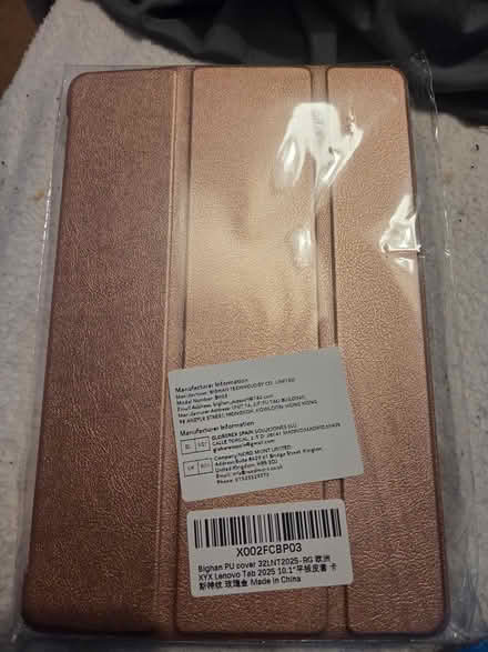 Photo of free Brand new lenovo 10.1 tab case (Derby city centre) #1