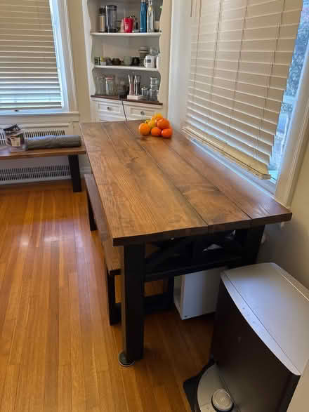 Photo of free Wood table (Lakeshore and Wayne) #1