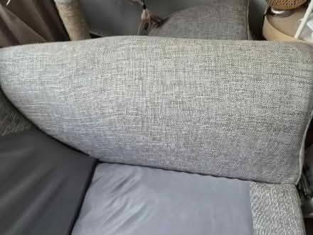 Photo of free 2 seater grey sofa (Wood Farm OX3) #2