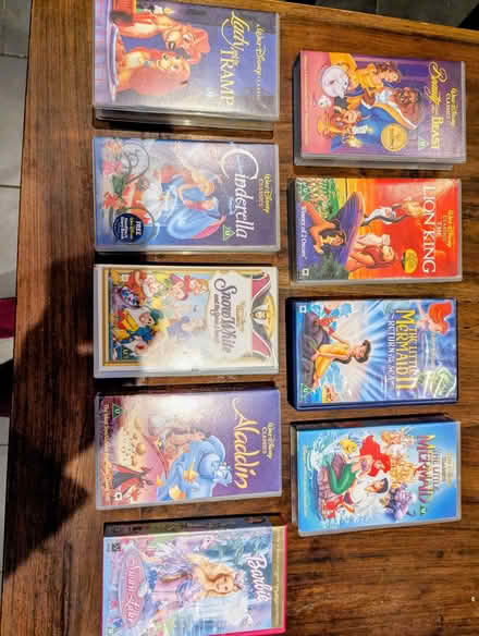 Photo of free Disney classic VHS video tapes (Berkhamsted HP4) #1