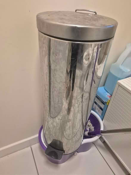 Photo of free Silver bin (Upton, Northampton.) #3