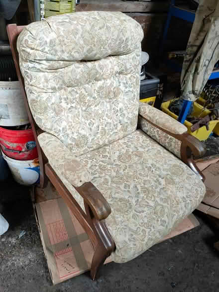 Photo of free 2 chairs and matching 2-seater sofa (Near Newtown, Powys LD1) #1