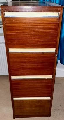 Photo of free Wood Filing Cabinet (Kilmacolm PA13) #1