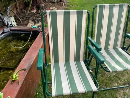 Photo of free Sun lounger and 2 folding chairs (Great Notley CM77) #1