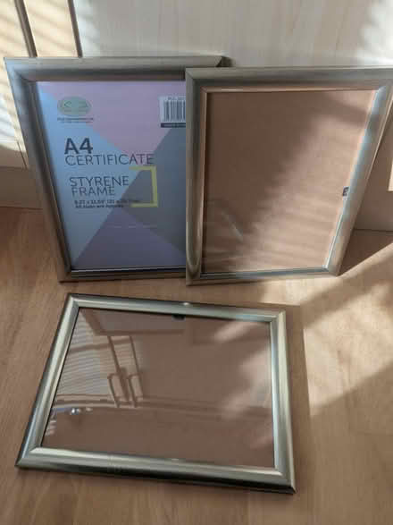 Photo of free Silver A4 Photo Frames (CT1) #1