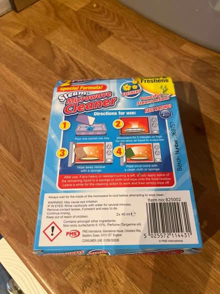 Photo of free Microwave cleaner (Surbiton KT6) #2
