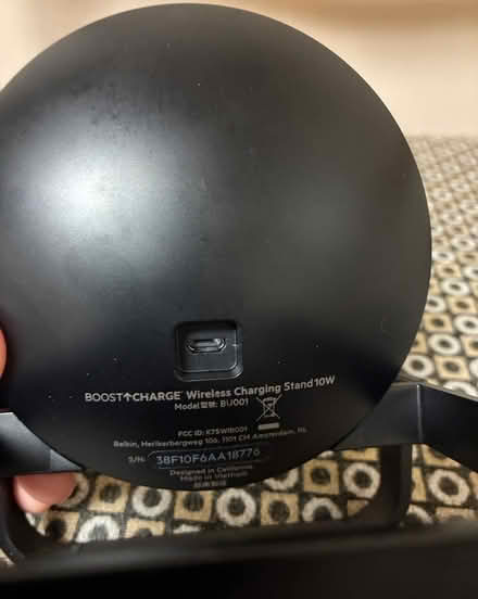 Photo of free Belkin Wireless Charging Stand 10W (Los Altos) #3