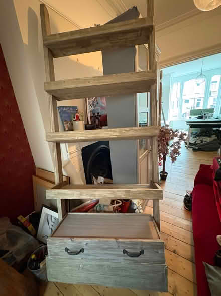 Photo of free Freestanding bookshelf with matching tv unit. (Finsbury Park N4) #1