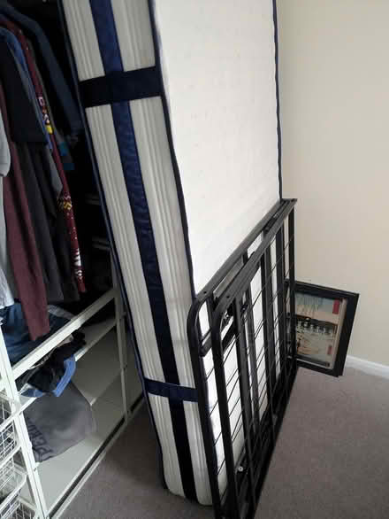 Photo of free Single bed frame and mattress (Derby (Chester Green) DE21) #2