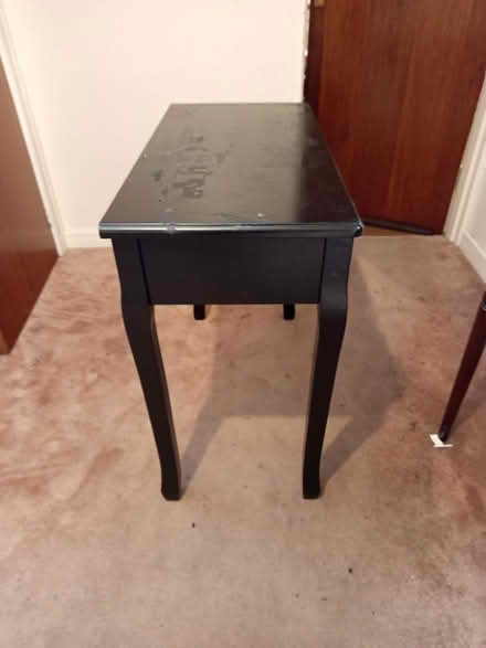 Photo of free Black wooden console desk (Shirley CR0) #2
