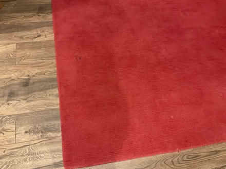 Photo of free Red wool rug John Lewis 100% wool (SE26) #4