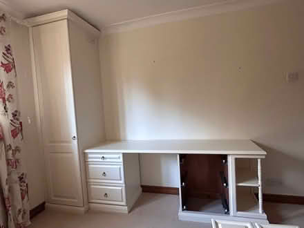 Photo of free Shreiber single tall wardrobe plus dressing table and sheves (North Woodchester GL5) #1