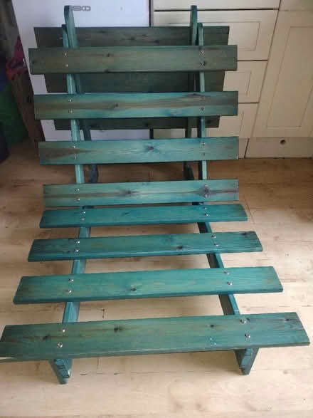 Photo of free Single futon base that becomes a chair (Shoscombe Vale) #1