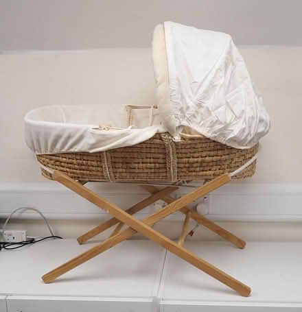 Photo of free Baby Moses Basket with stand (Harefield UB9) #1