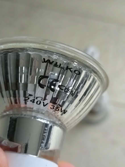 Photo of free 4 x Halogen spotlight bulbs 40w (Colchester CO1) #2