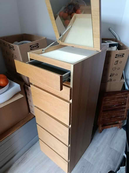 Photo of free Tall chest with hidden mirror (Gillingham ME7) #1