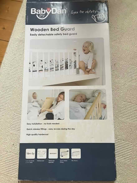 Photo of free Wooden safety bed rail for toddler (Craiglockhart, Edinburgh) #1