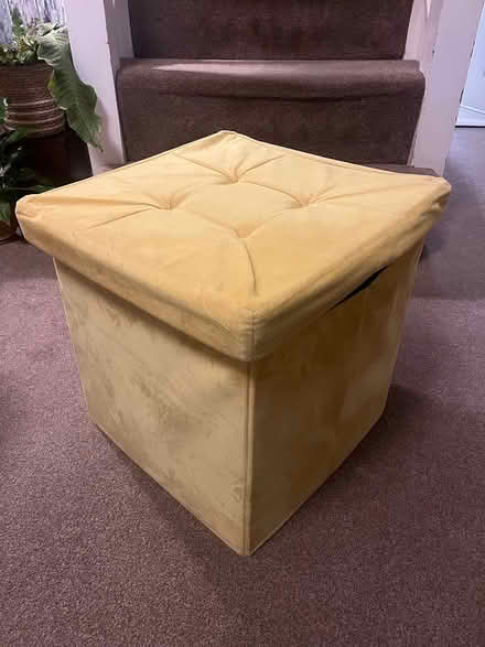 Photo of free Yellow folding storage cube (BA2) #4