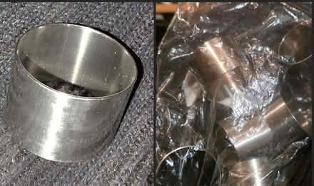 Photo of free 6 x silver coloured napkin rings. (Attleborough NR17) #1