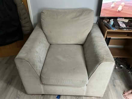 Photo of free Grey armchair (Whipton Exeter) #1