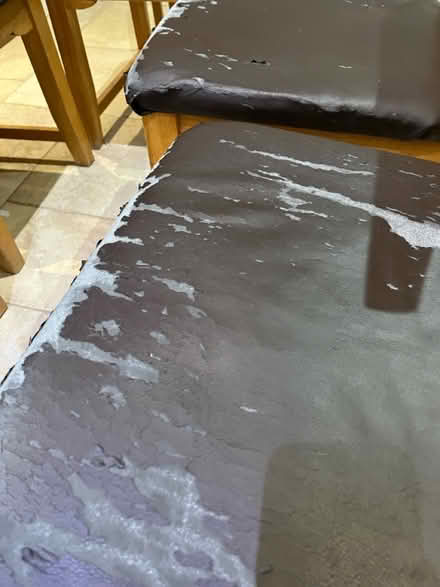 Photo of free 6 oak dining room Chairs (TN13 Sevenoaks) #2