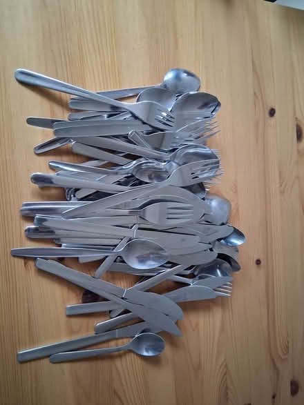 Photo of free Large amount of stainless steel cultery (BT8) #1