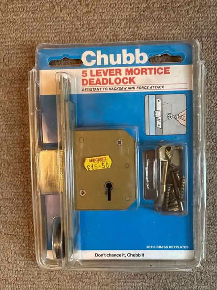 Photo of free Old Chubb 5 lever mortise deadlock (Solihull B91) #1
