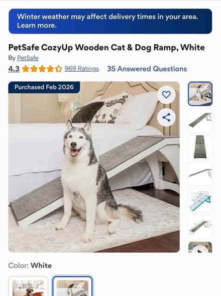 Photo of free Petsafe Dog Ramp (Cambrian areA) #3