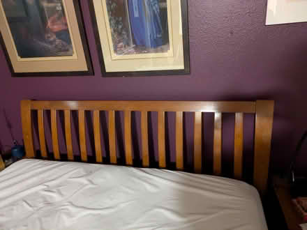 Photo of free Queen bedframe (Downtown Renton) #2