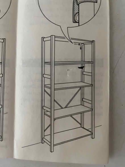 Photo of free Shelving units wood Ikea (Moseley B13) #2