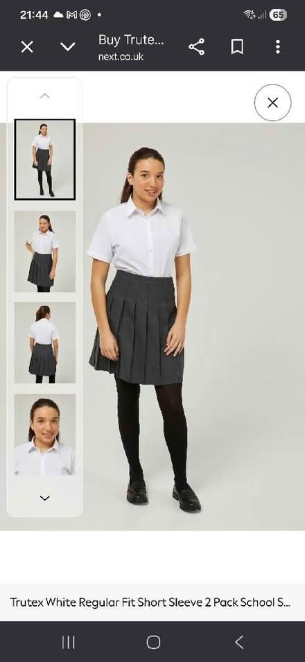 Photo of free 2x 16-18years new trutex girls blouse/school shirt trutex (Elton BL8) #2
