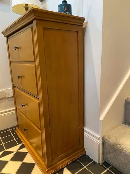 Photo of free Wooden shoe cupboard (Belfast, Lisburn Road BT9) #2