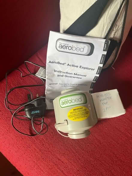 Photo of free Double Air Bed with inflator (Kings Heath B14) #2