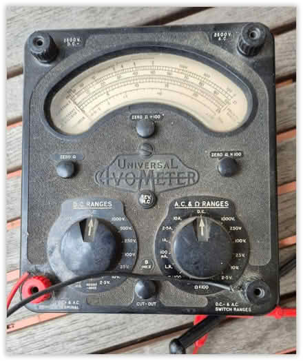 Photo of free Classic AVO multimeter (GU14) #1