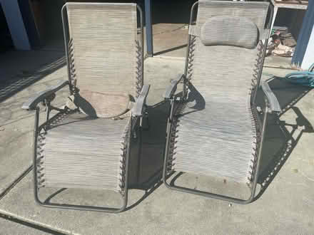 Photo of free Outdoor chairs (Bird/Fuller) #1