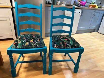 Photo of free 4 upcycled chairs (Blaby LE8) #3