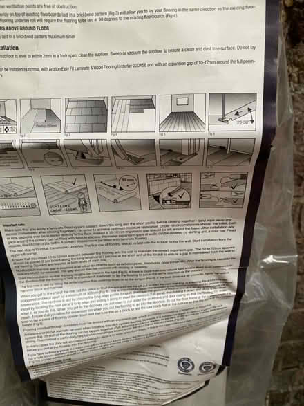 Photo of free Laminate flooring 2 packs (KT9 Chessington) #3