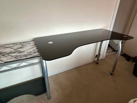 Photo of free Glass Desk Unit (Bernards Heath AL3) #2