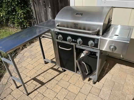 Photo of free Gas BBQ with side table (Grover Beach) #1