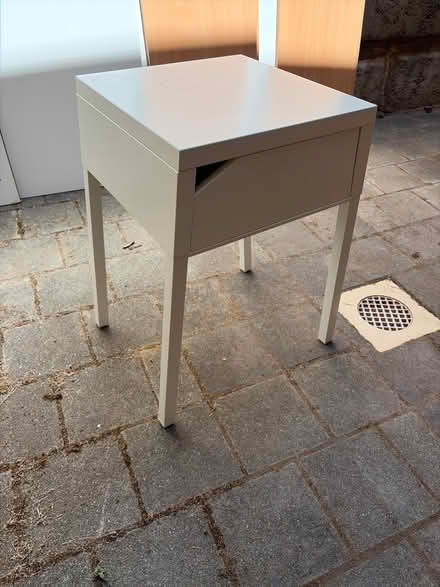 Photo of free White ikea bedside drawer (Highgate) #1